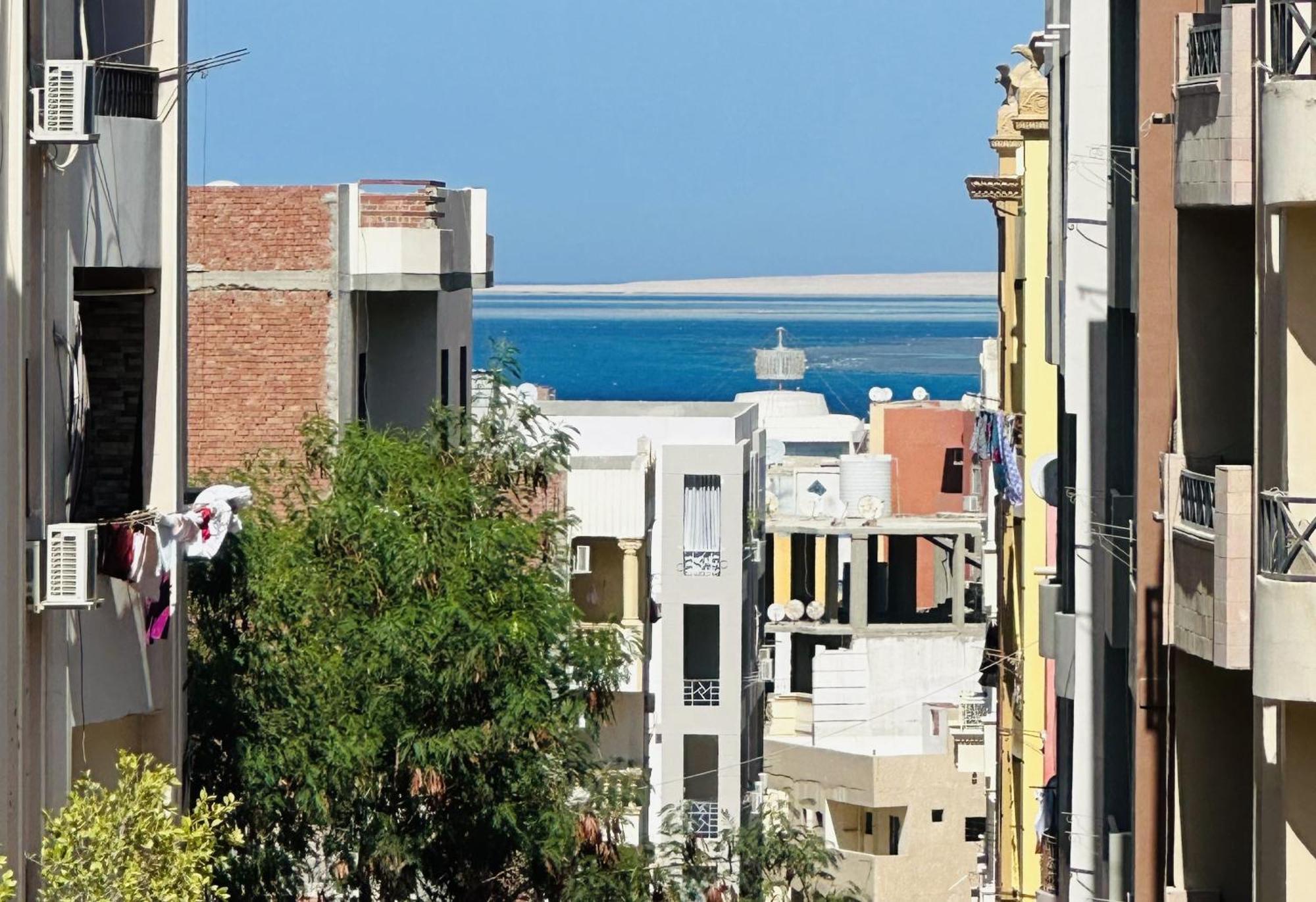 Zebra Apartments Hurghada Center Extérieur photo